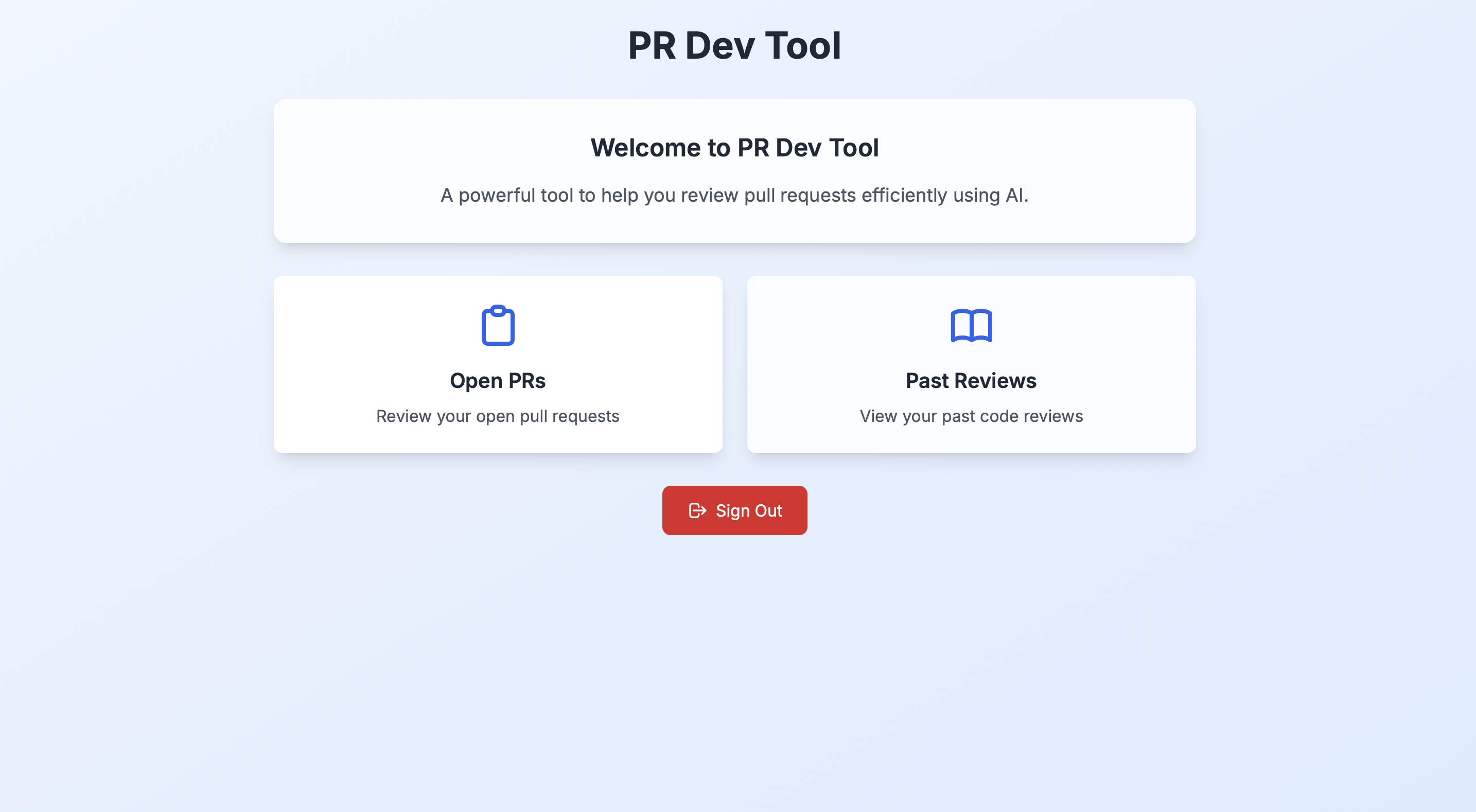 AI PR Dev Tool